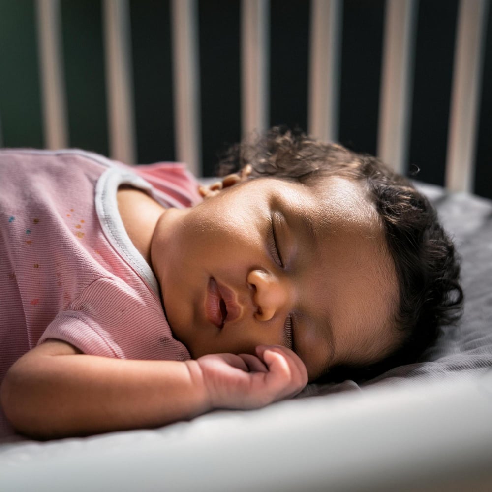 Peaceful Slumber of a Newborn